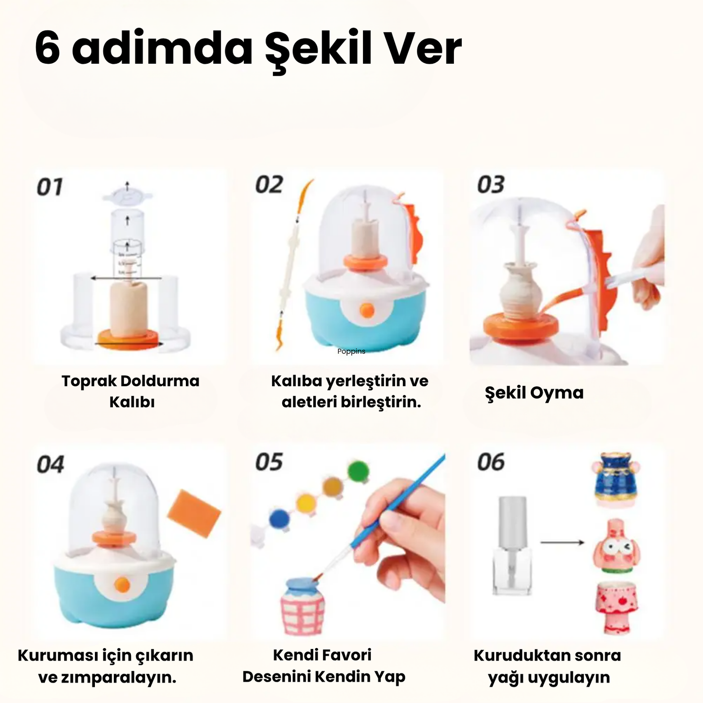ClayMagic Seramik Atölye Seti
