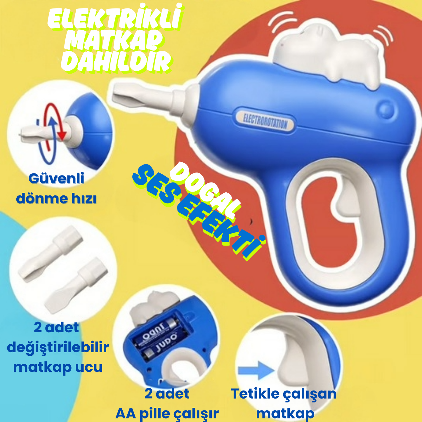 Hippo DIY Alet Kutusu Oyuncak Seti